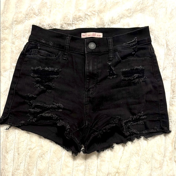 SO Pants - SO High Rise Curvy Shortie Shorts